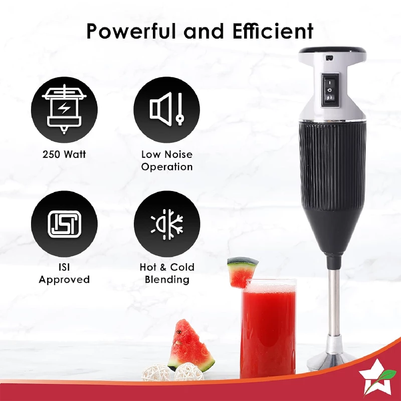 Wonderchef Prima Plus Electric 250 Watts Hand Blender, 770 g-2.webp